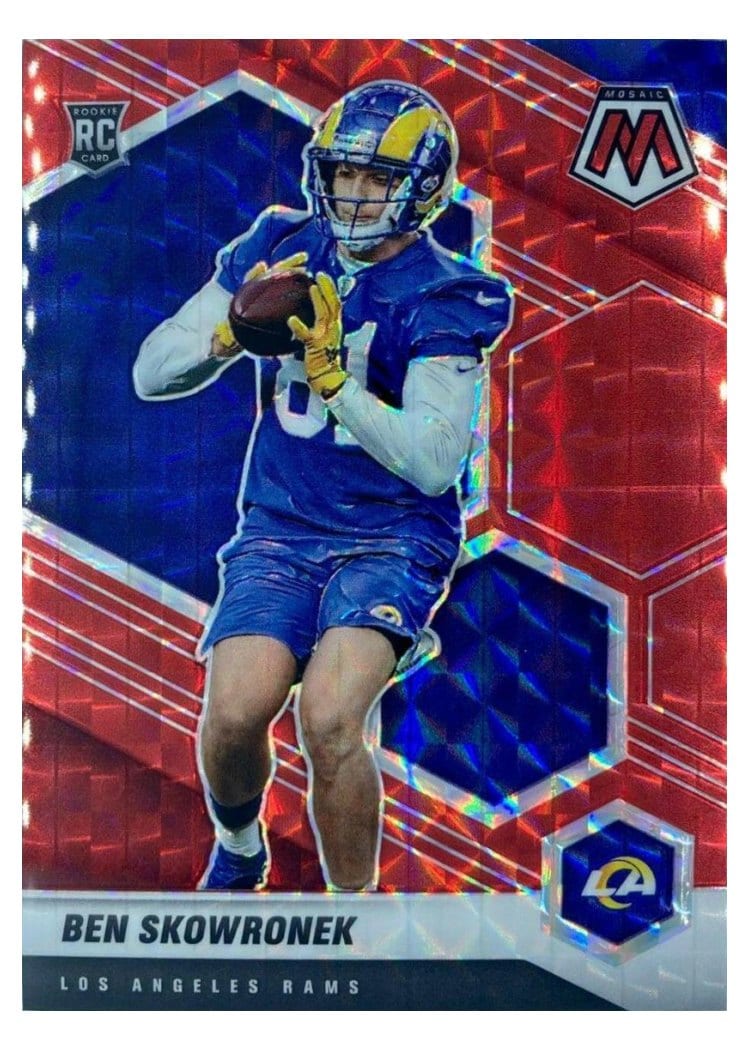 2021 Panini Mosaic Base Set Ben Skowronek #399 card