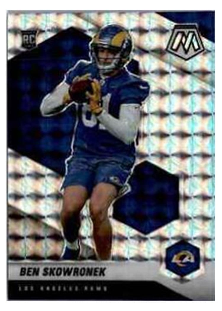 2021 Panini Mosaic Base Set Ben Skowronek Silver #399 card
