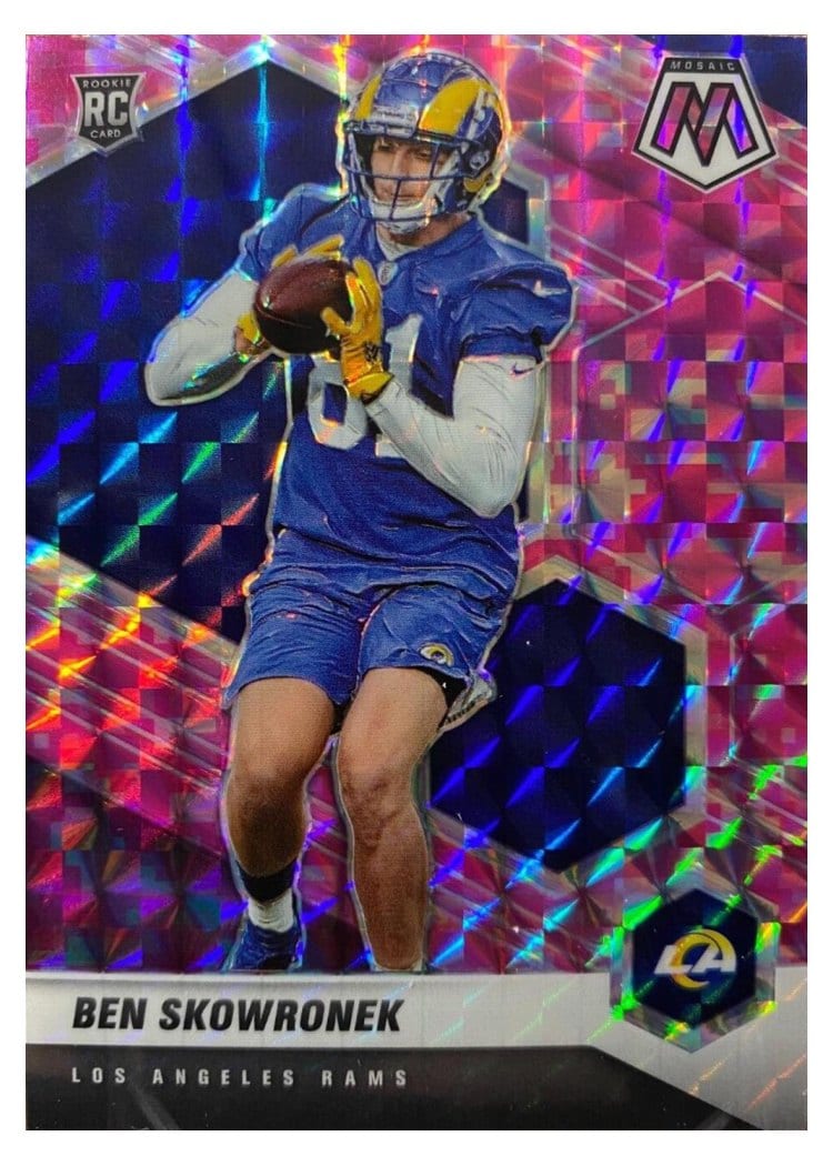 2021 Panini Mosaic Base Set Ben Skowronek #399 card