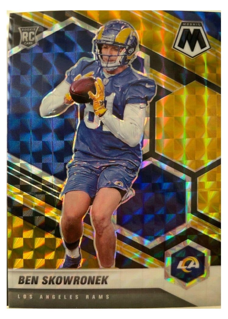 2021 Panini Mosaic Base Set Ben Skowronek #399 card