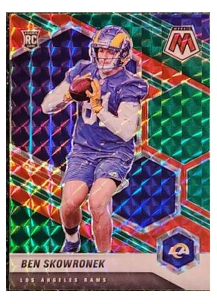 2021 Panini Mosaic Base Set Ben Skowronek #399 card