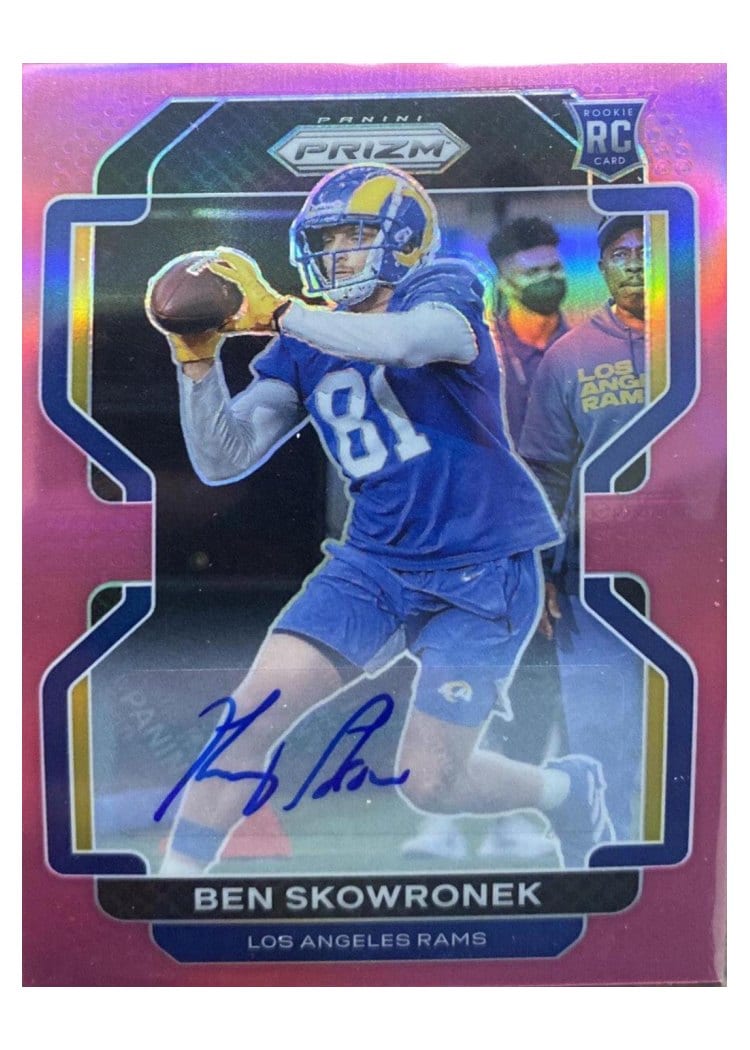 2021 Panini Prizm Base Set Ben Skowronek #413 card
