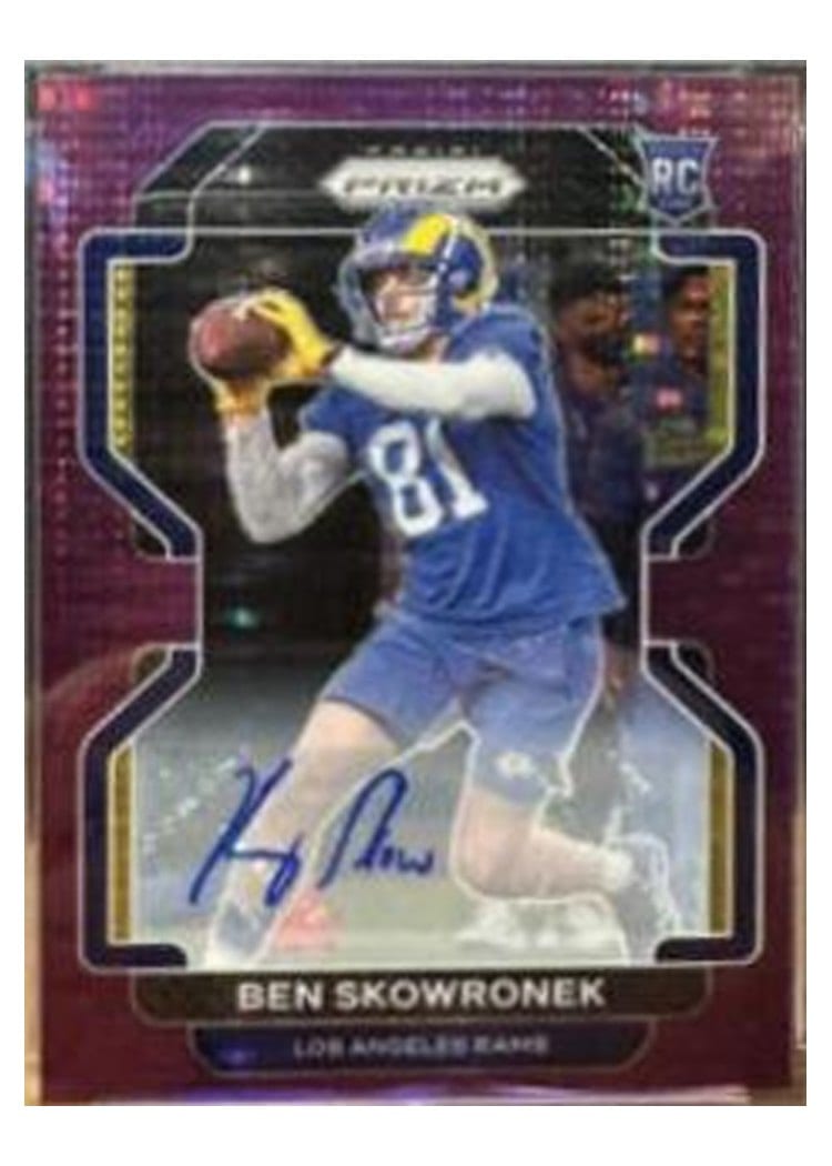 2021 Panini Prizm Base Set Ben Skowronek #413 card