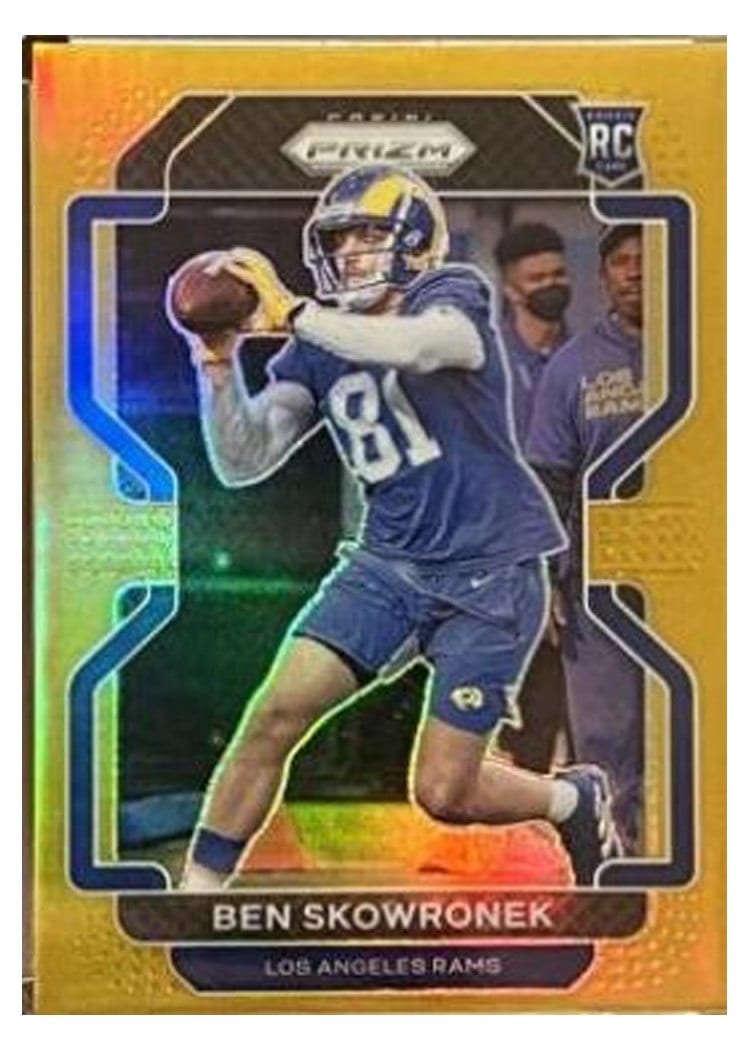 2021 Panini Prizm Base Set Ben Skowronek #413 card