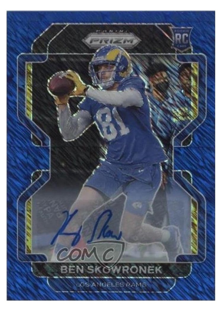 2021 Panini Prizm Base Set Ben Skowronek #413 card