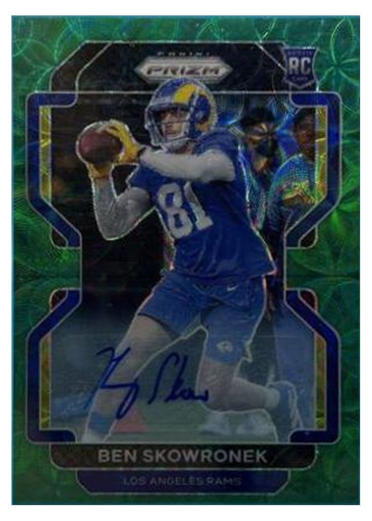 2021 Panini Prizm Base Set Ben Skowronek #413 card