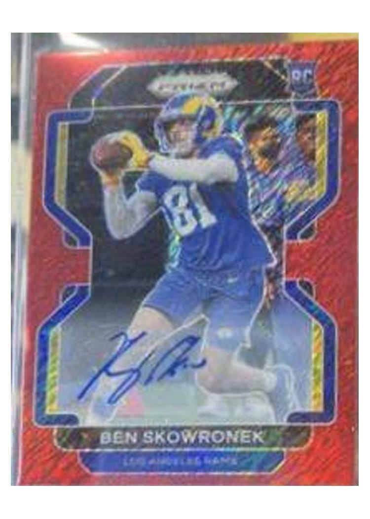 2021 Panini Prizm Base Set Ben Skowronek #413 card