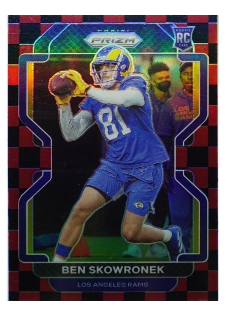 2021 Panini Prizm Base Set Ben Skowronek #413 card