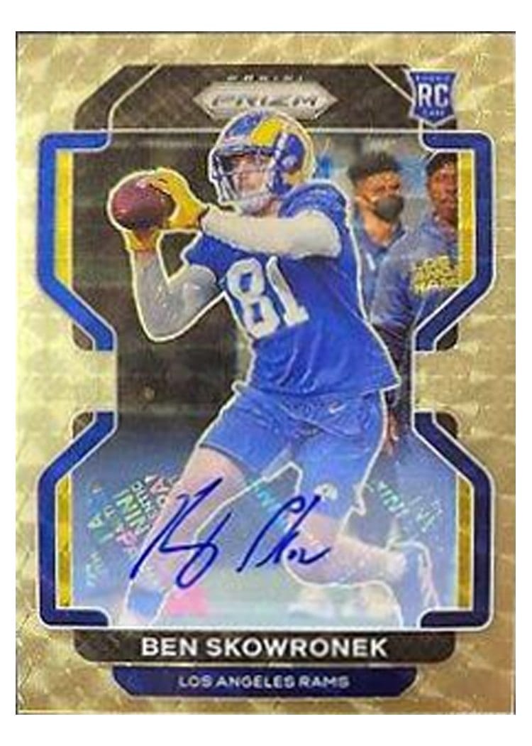 2021 Panini Prizm Base Set Ben Skowronek #413 card