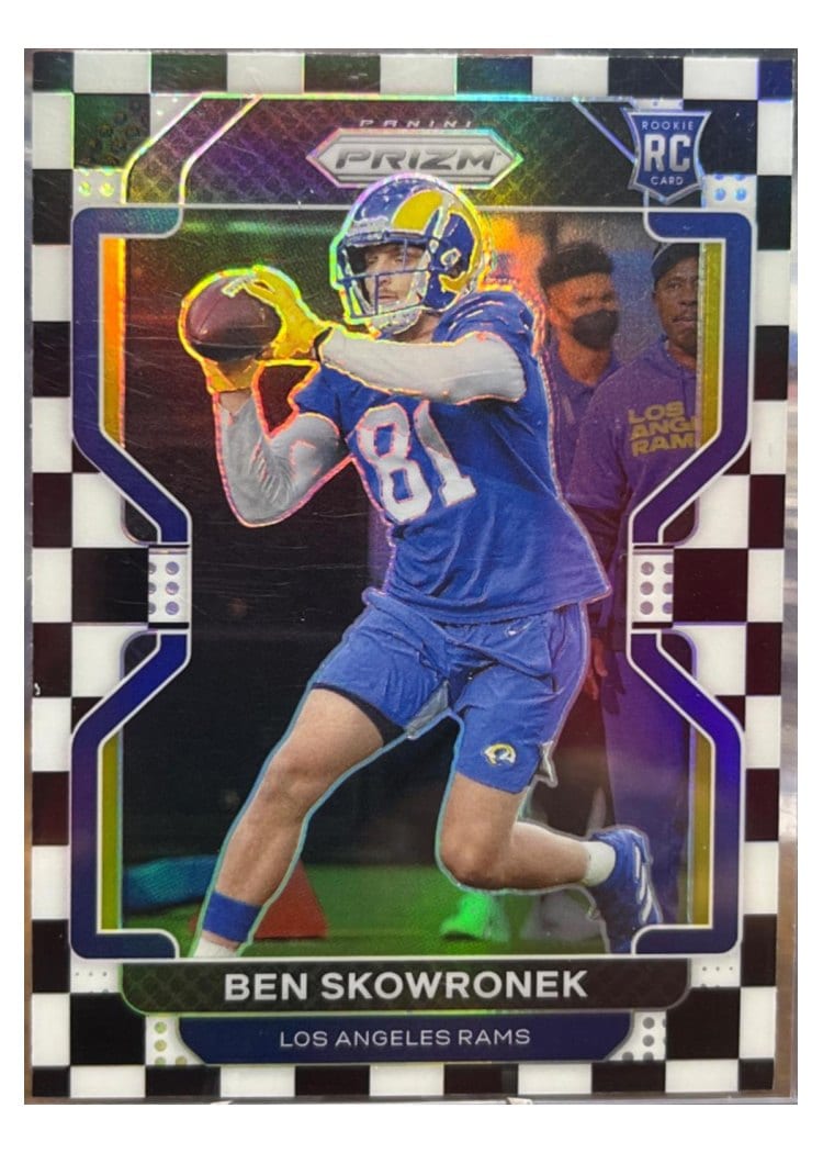 2021 Panini Prizm Base Set Ben Skowronek #413 card