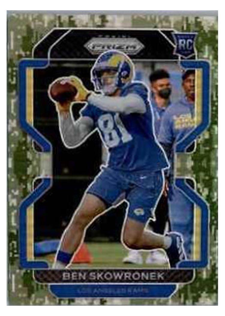 2021 Panini Prizm Base Set Ben Skowronek #413 card
