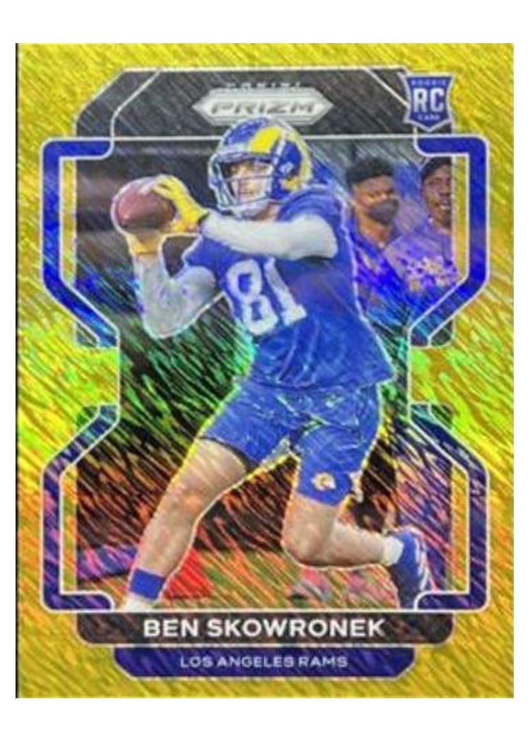 2021 Panini Prizm Base Set Ben Skowronek #413 card