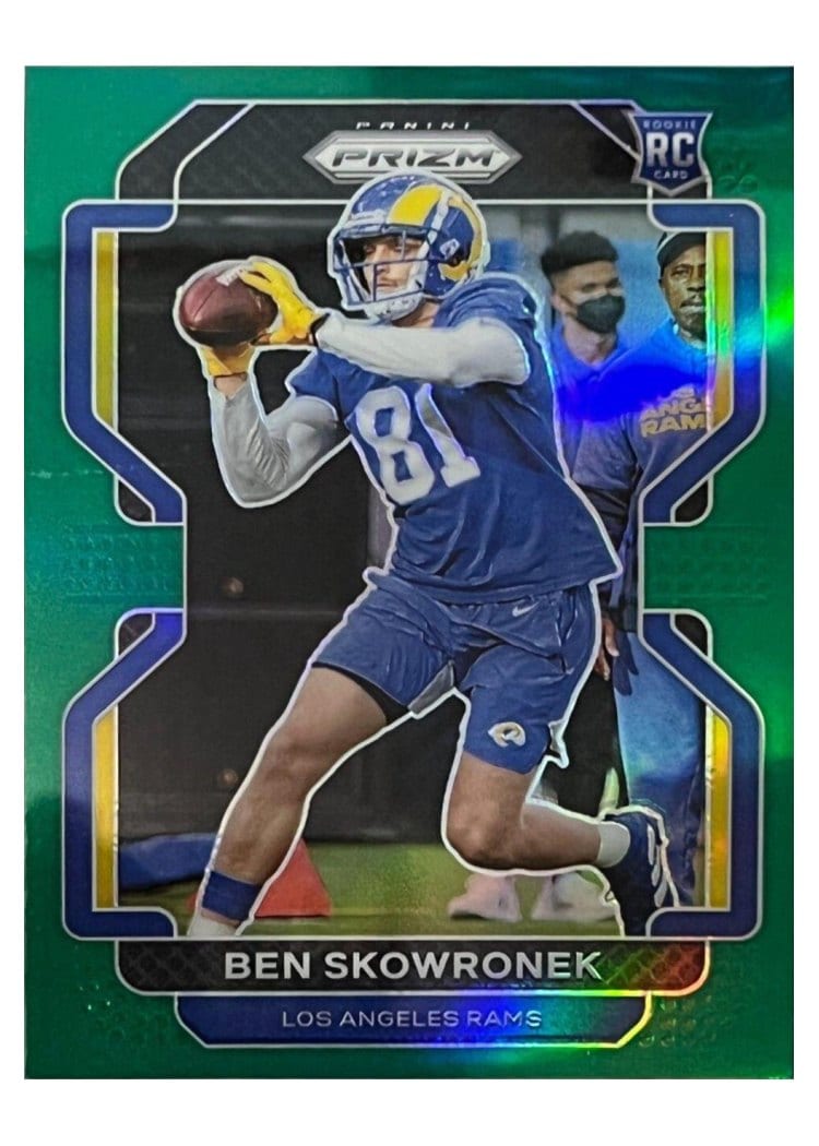 2021 Panini Prizm Base Set Ben Skowronek #413 card