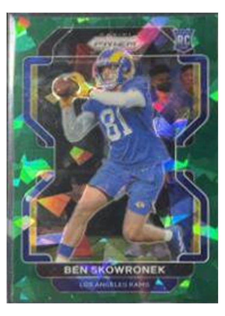 2021 Panini Prizm Base Set Ben Skowronek #413 card
