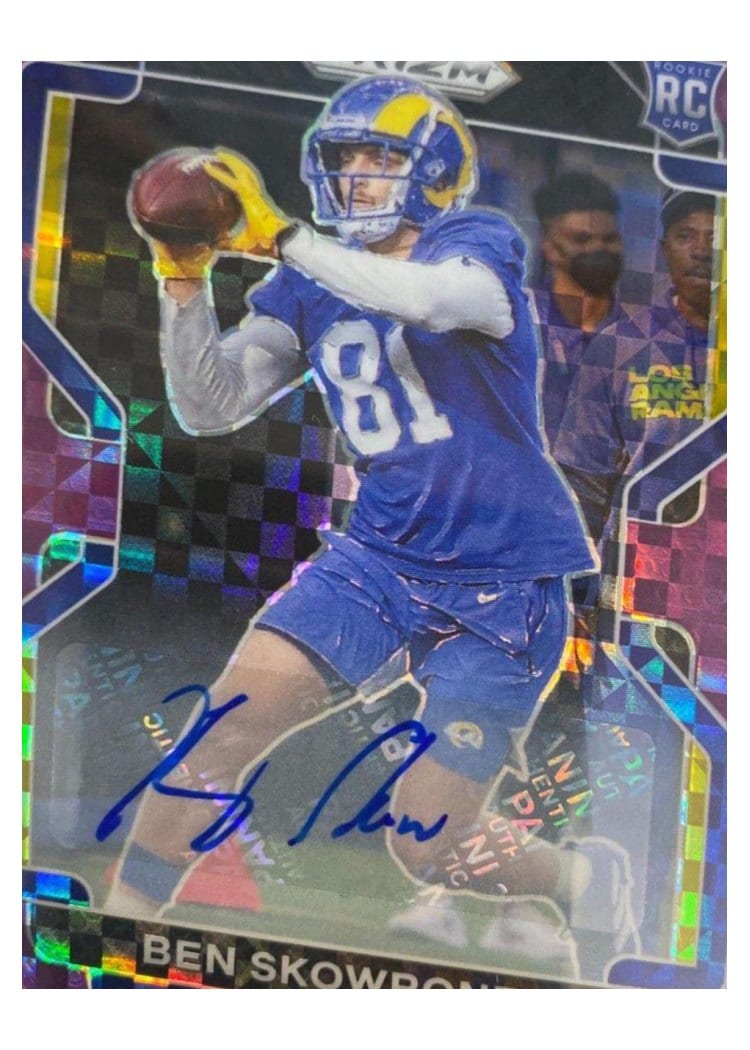 2021 Panini Prizm Base Set Ben Skowronek #413 card