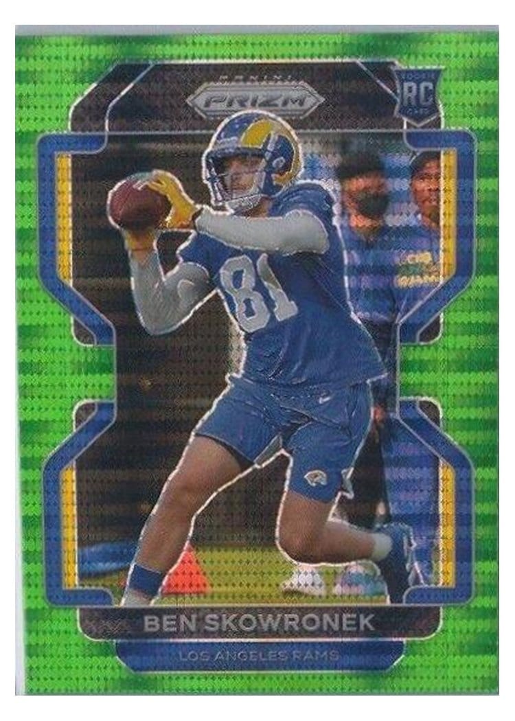 2021 Panini Prizm Base Set Ben Skowronek #413 card