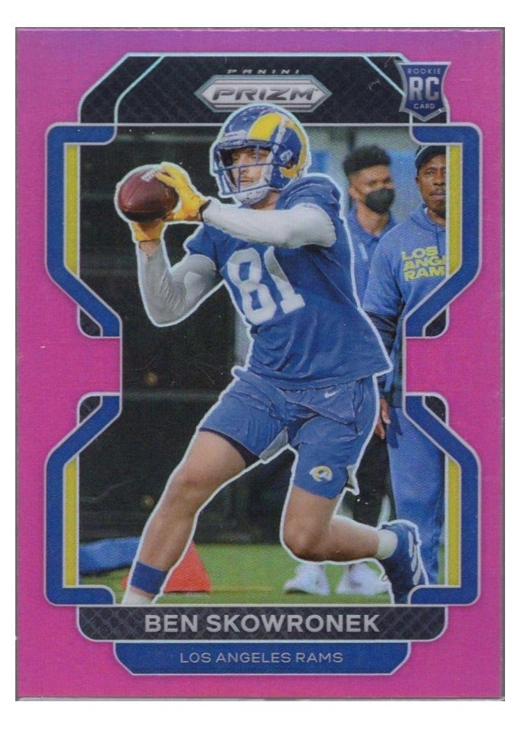 2021 Panini Prizm Base Set Ben Skowronek #413 card