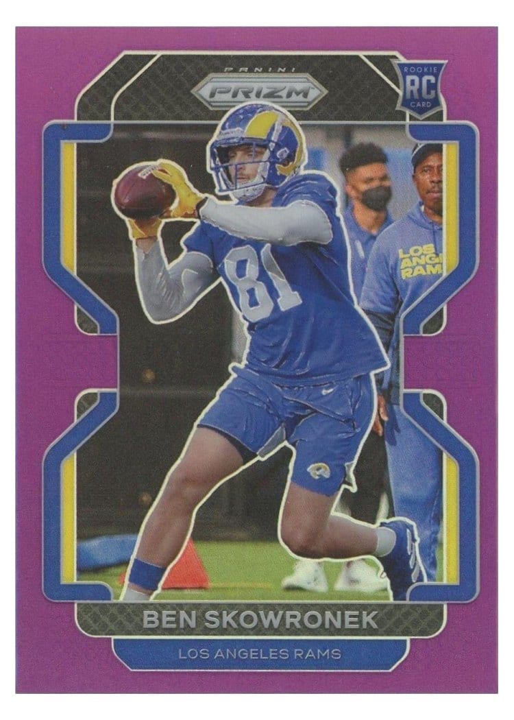 2021 Panini Prizm Base Set Ben Skowronek #413 card