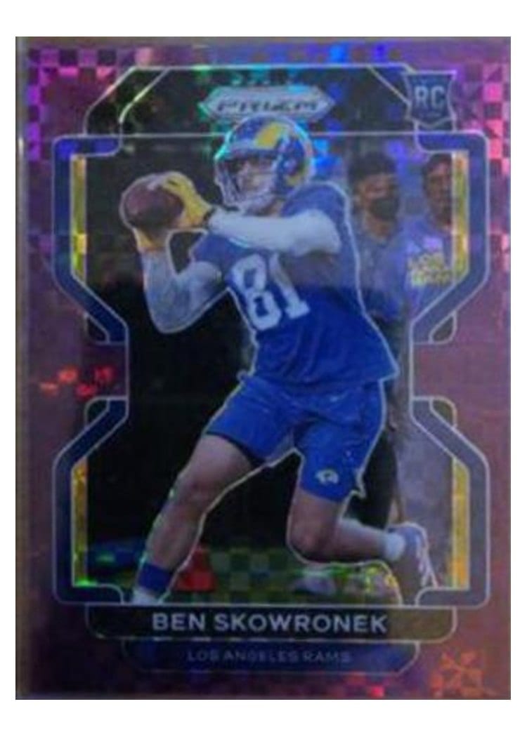 2021 Panini Prizm Base Set Ben Skowronek #413 card