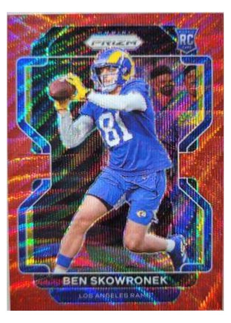 2021 Panini Prizm Base Set Ben Skowronek #413 card