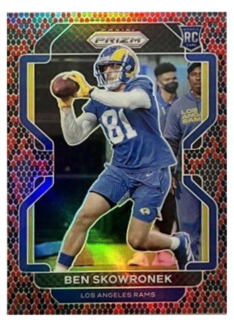 2021 Panini Prizm Base Set Ben Skowronek #413 card