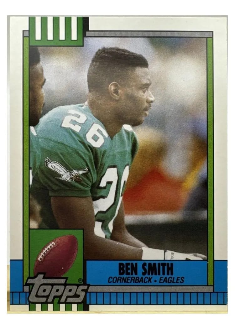 1990 Topps Traded Ben Smith #52T card