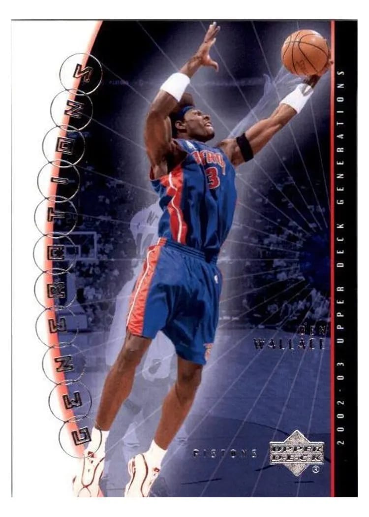 2002 Upper Deck Generations Ben Wallace #11 card