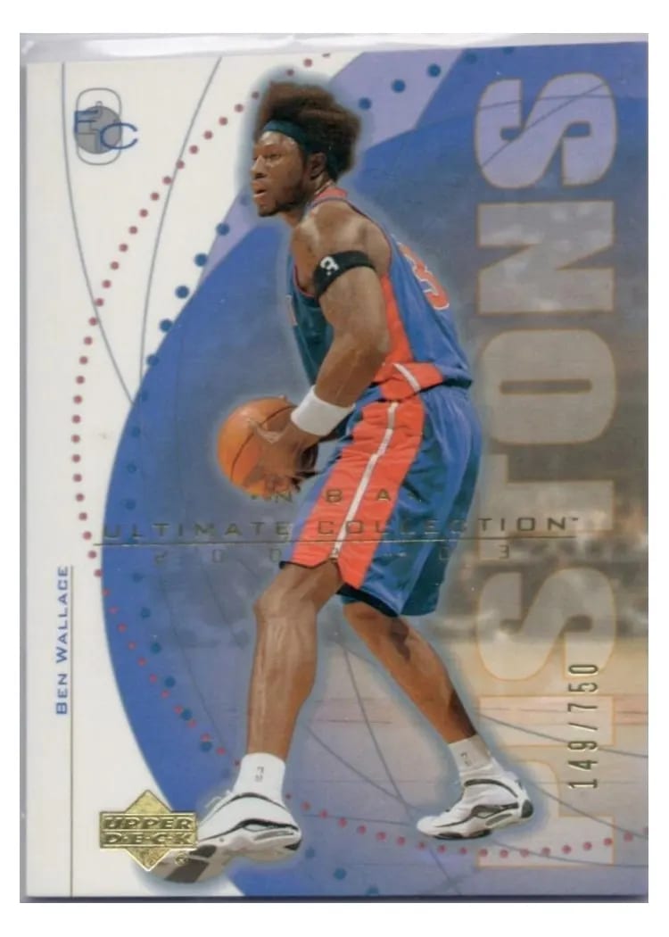 2002 Upper Deck Ultimate Ben Wallace #16 card