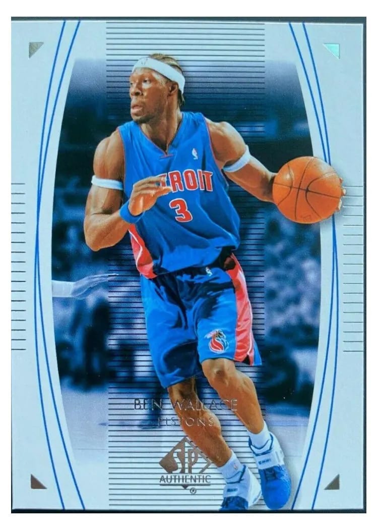 2004 SP Authentic Ben Wallace #22 card