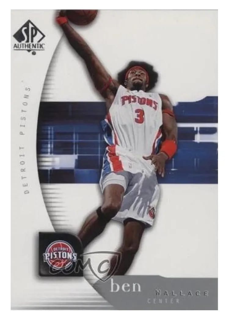 2005 SP Authentic Ben Wallace #22 card