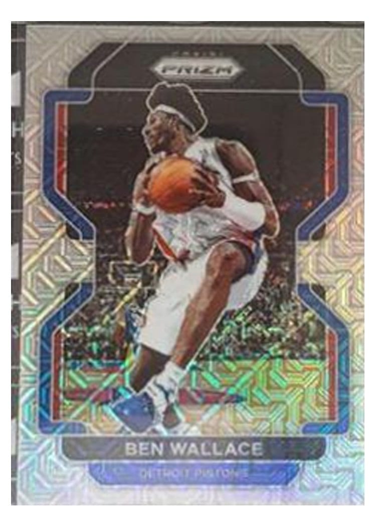2021-22 Panini Prizm Base Set Ben Wallace Mojo Prizm #249 card