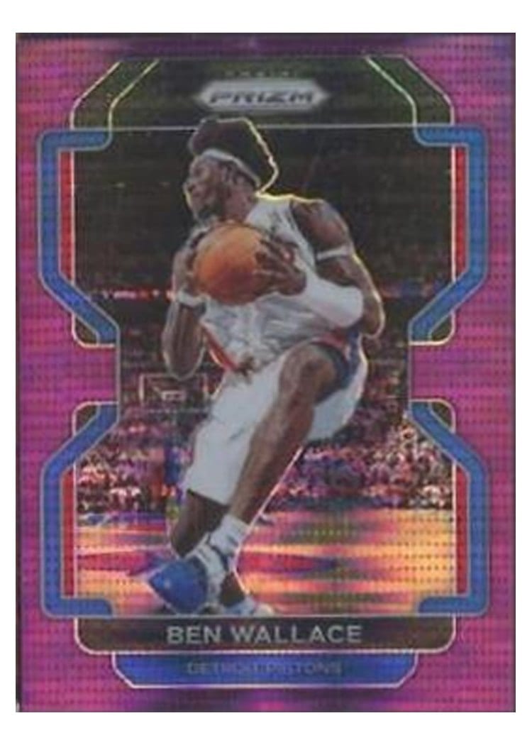2021-22 Panini Prizm Base Set Ben Wallace Purple Pulsar Prizm #249 card