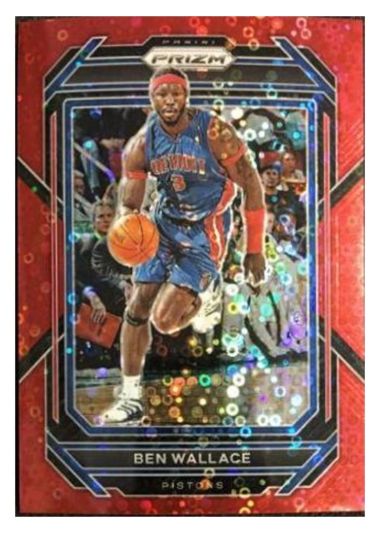 2022-23 Panini Prizm Base Set Ben Wallace Fast Break Red Prizm #277 card