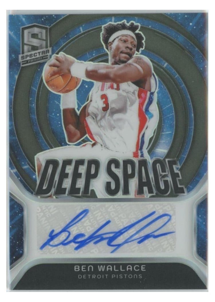 2023-24 Panini Spectra Deep Space Signatures Ben Wallace #7 card