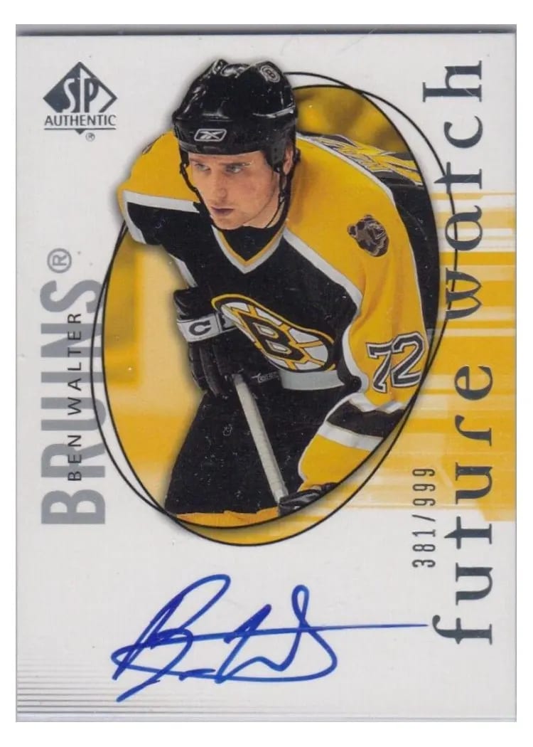2005 SP Authentic Ben Walter #288 card