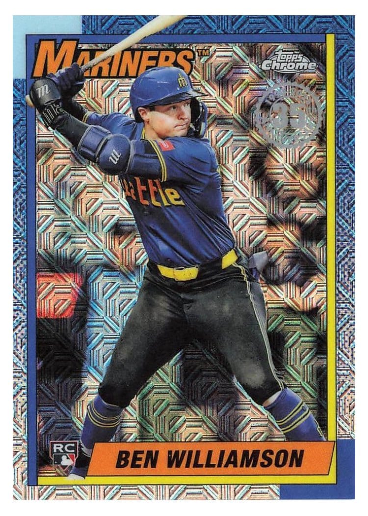 2025 Topps Update 1990 Topps Chrome Baseball Ben Williamson #U90C-10
