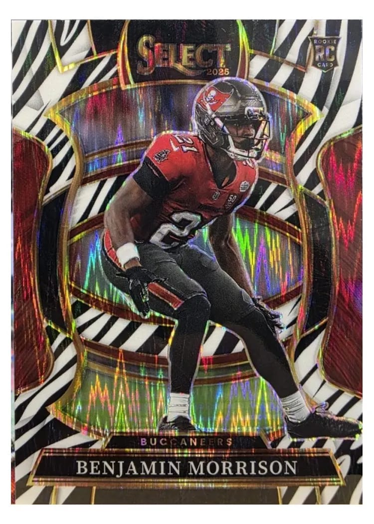 2025 Panini Select Base Set Benjamin Morrison #39 card