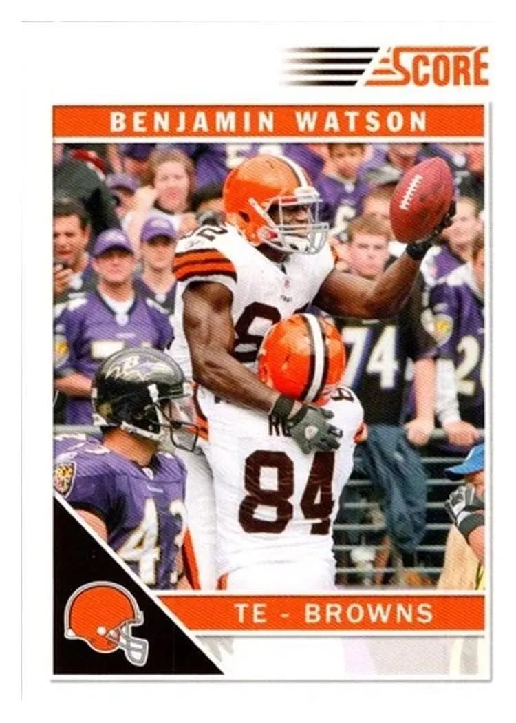 2011 Panini Score Benjamin Watson #67 card