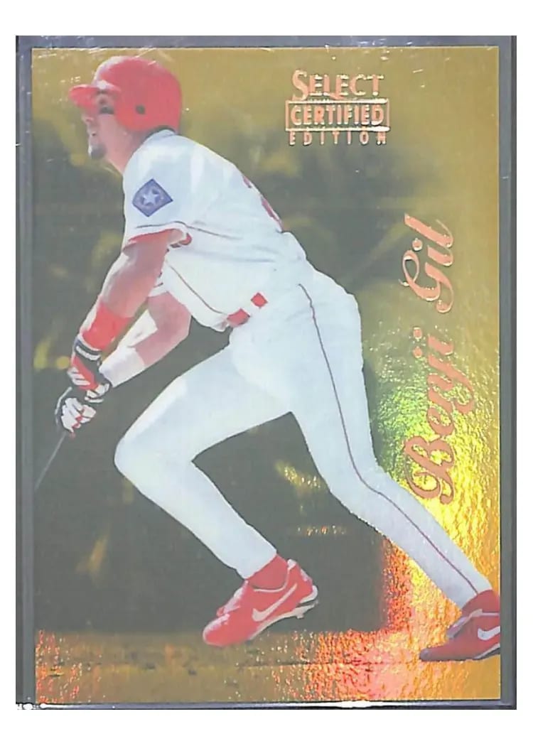 1996 Select Certified Benji Gil #73 card
