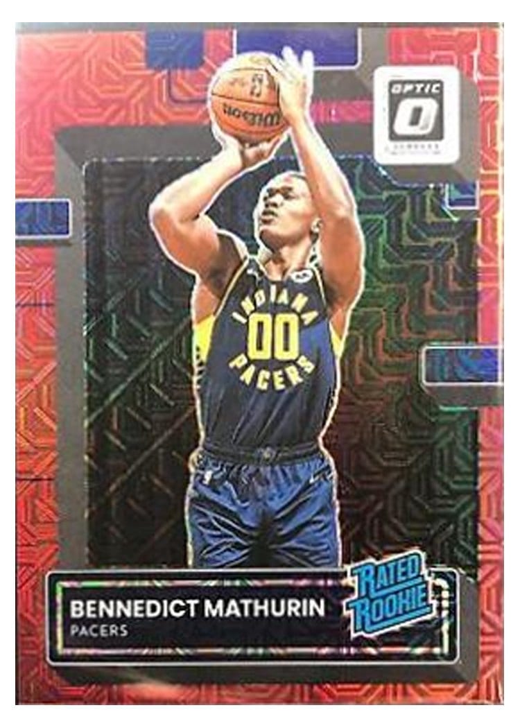 2022-23 Donruss Optic Base Set Bennedict Mathurin #209 card