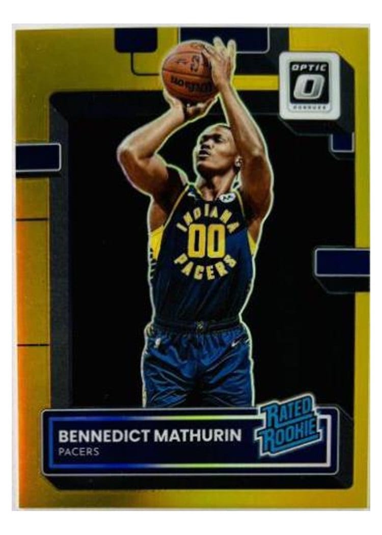 2022-23 Donruss Optic Base Set Bennedict Mathurin #209 card