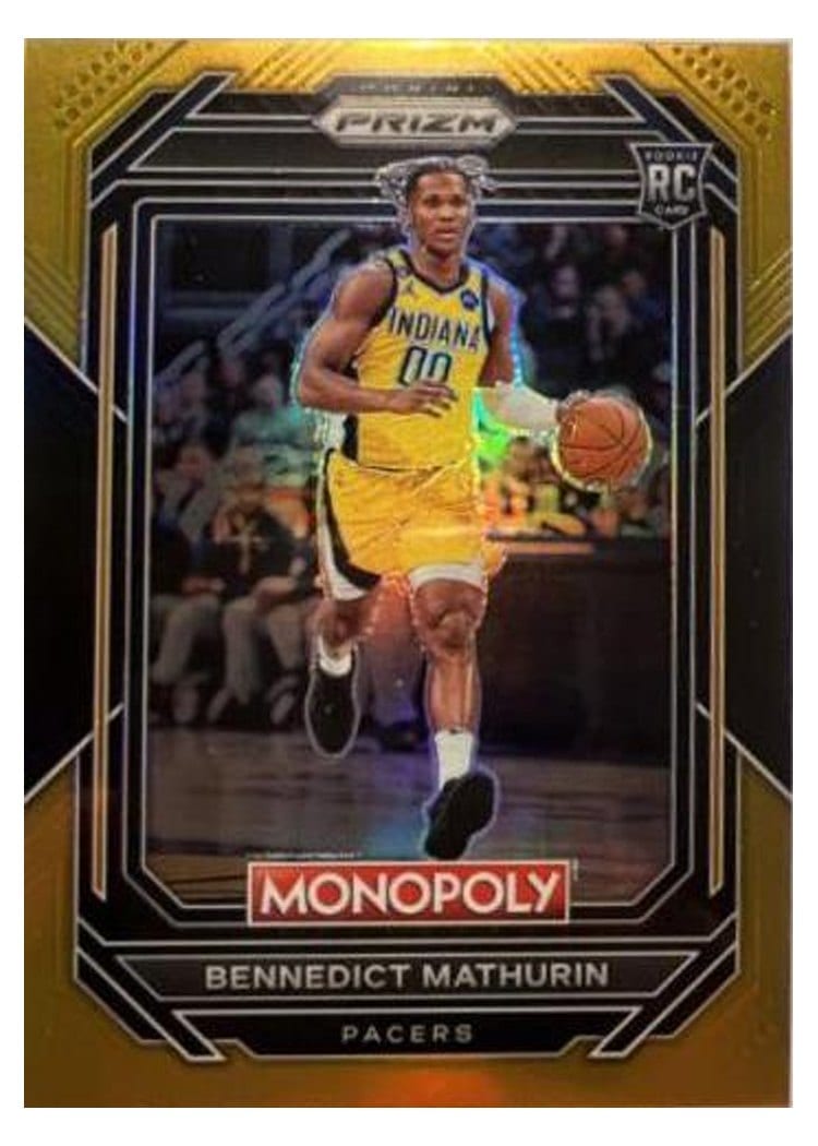 2022-23 Panini Prizm Base Set Bennedict Mathurin #254 card