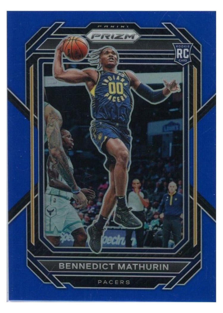 2022-23 Panini Prizm Base Set Bennedict Mathurin #254 card
