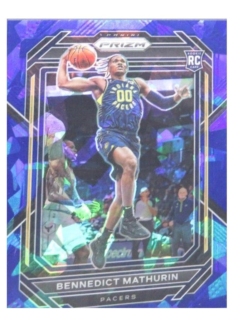 2022-23 Panini Prizm Base Set Bennedict Mathurin #254 card