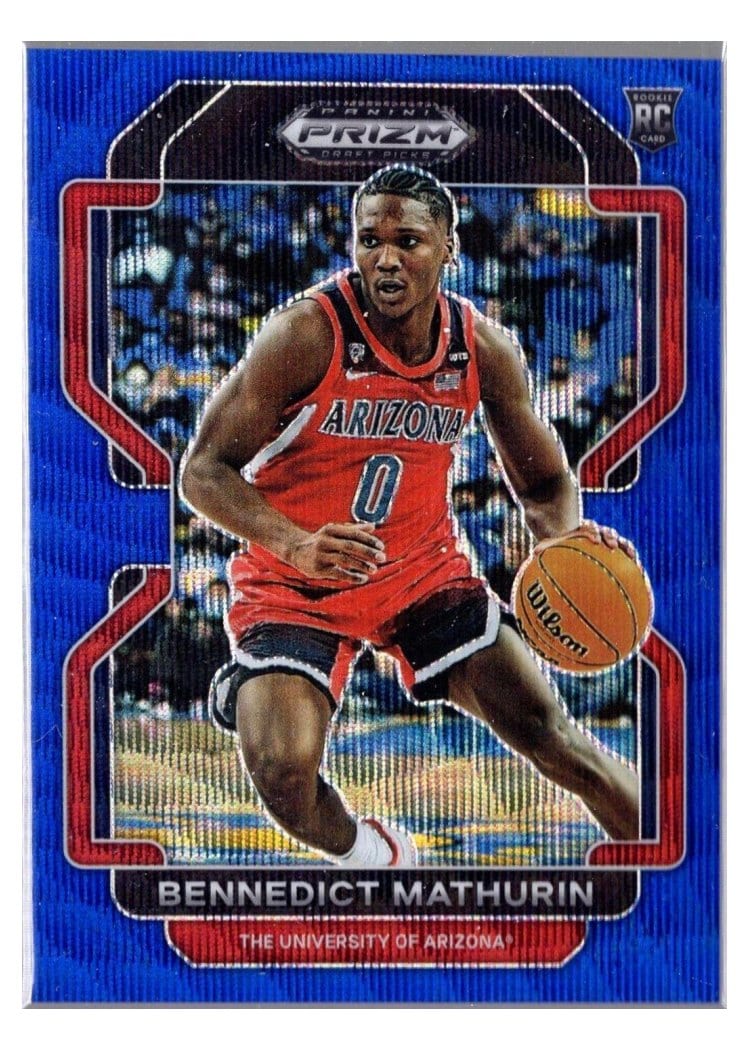2022-23 Panini Prizm Base Set Bennedict Mathurin #254 card