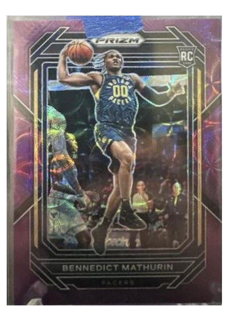 2022-23 Panini Prizm Base Set Bennedict Mathurin #254 card