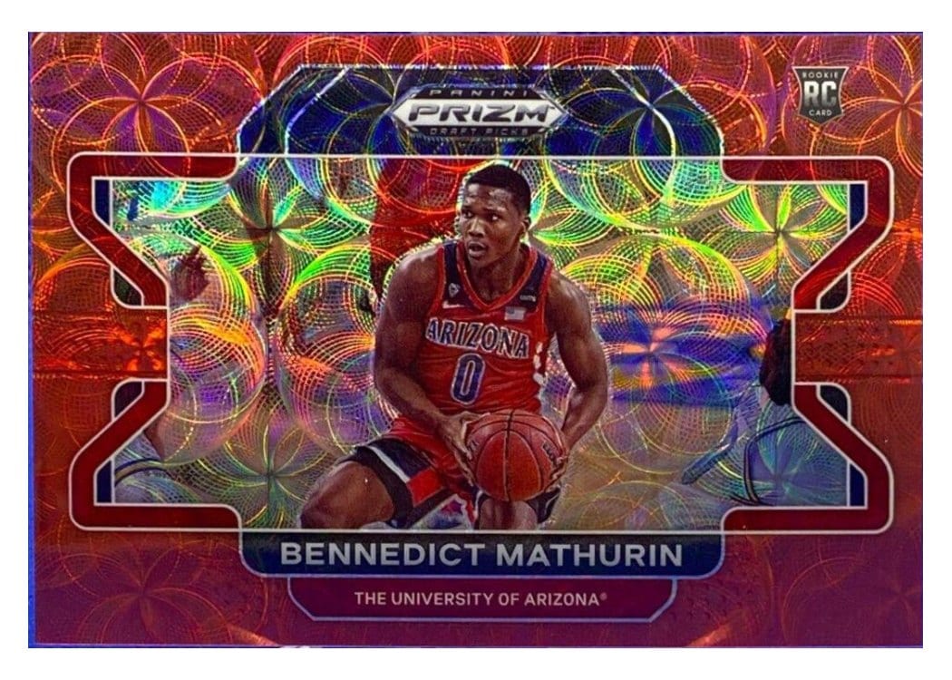 2022-23 Panini Prizm Base Set Bennedict Mathurin #254 card