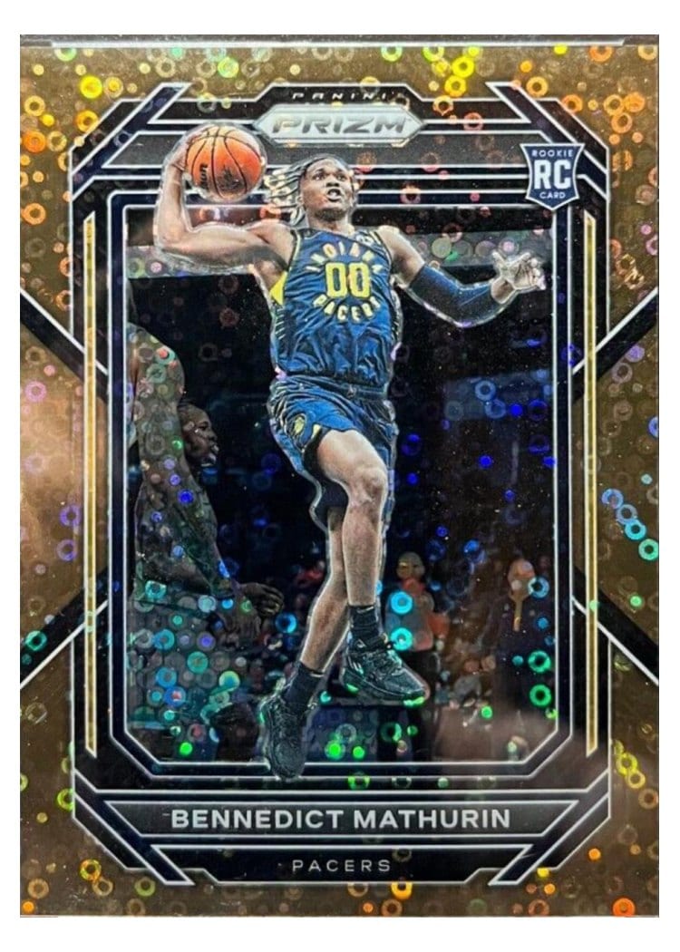 2022-23 Panini Prizm Base Set Bennedict Mathurin #254 card