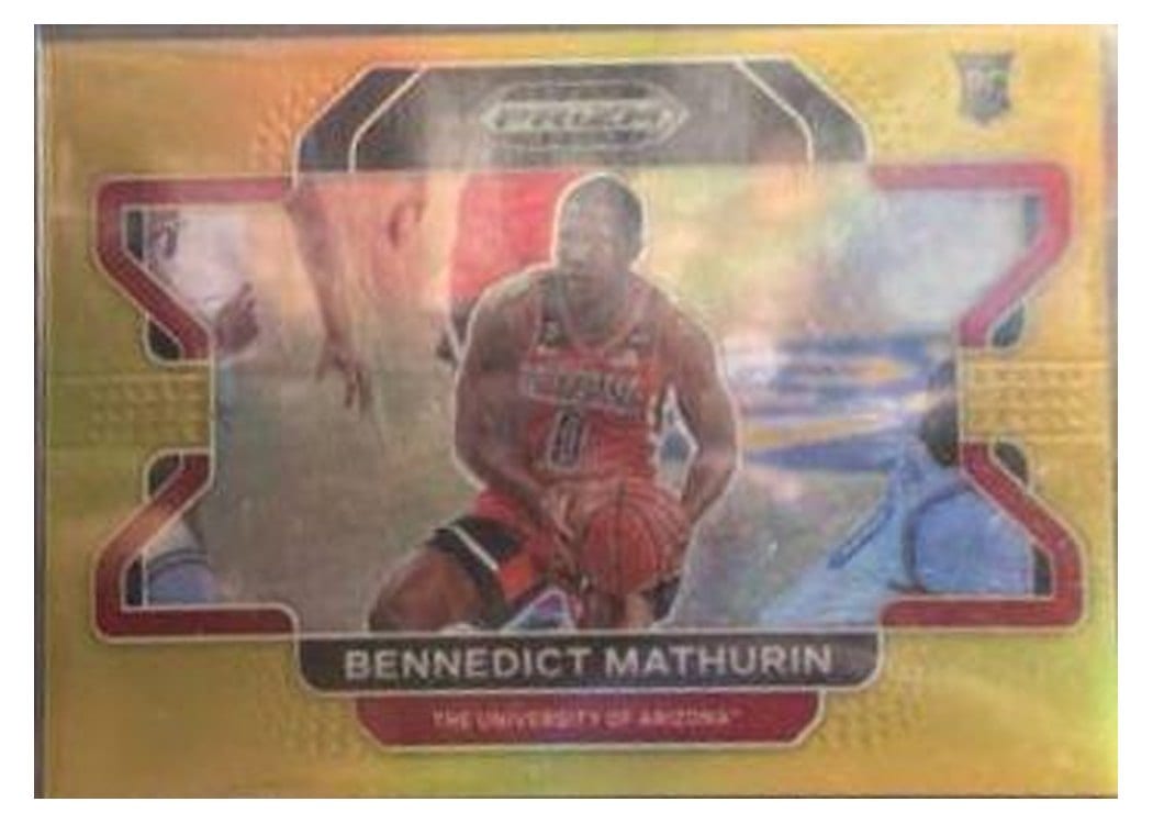 2022-23 Panini Prizm Base Set Bennedict Mathurin #254 card