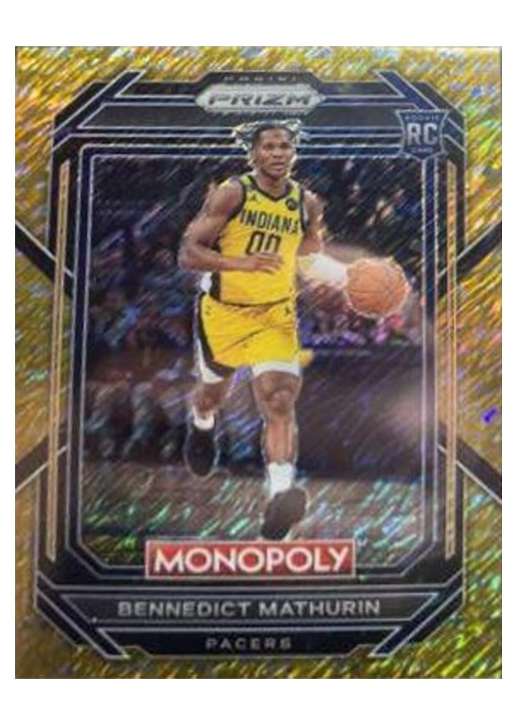2022-23 Panini Prizm Base Set Bennedict Mathurin #254 card